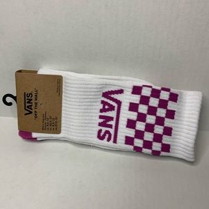 VANS Authentic purple checker socks